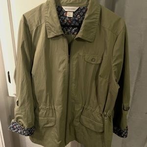 Army green Jacket - Christopher and banks